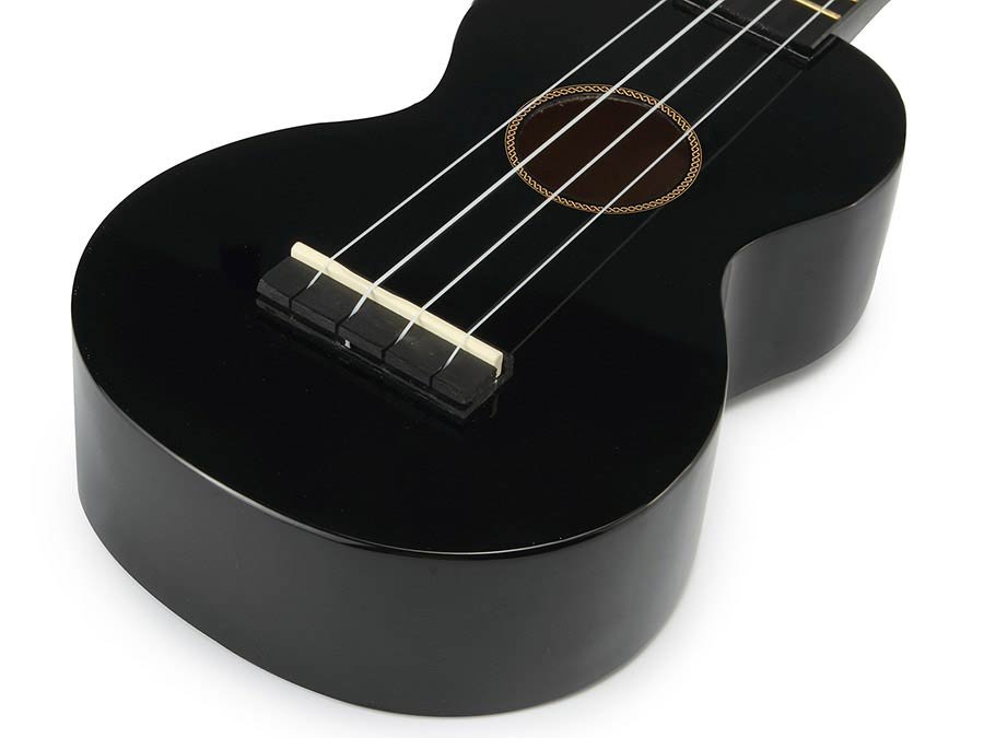 soprano ukulele, black, with bag - Afbeelding 6