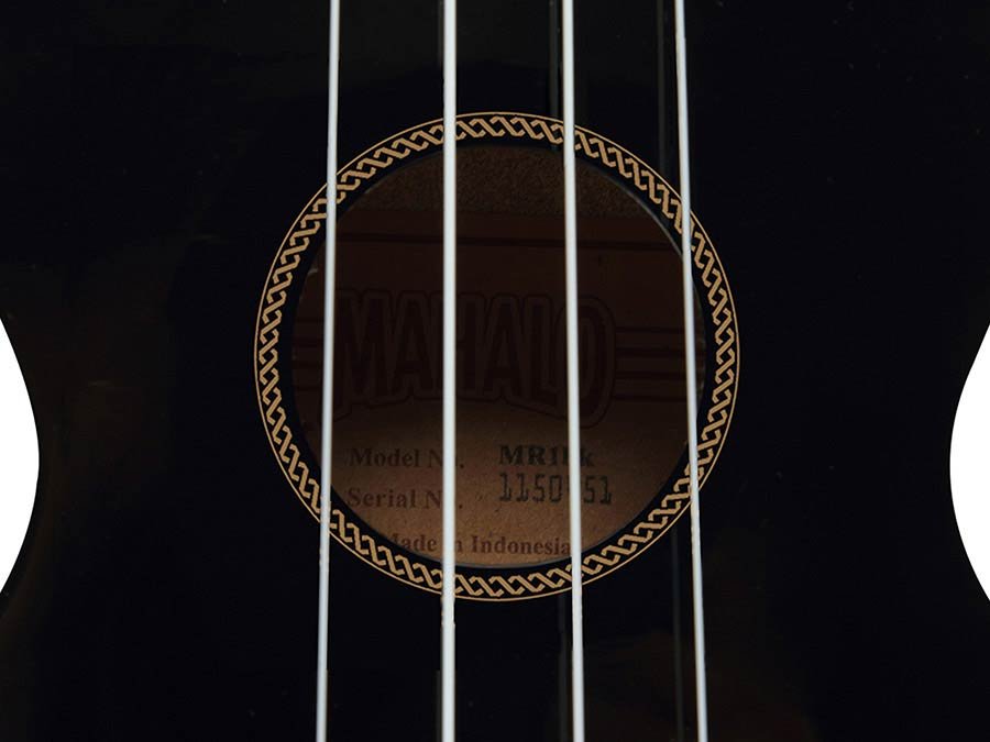 soprano ukulele, black, with bag - Afbeelding 8