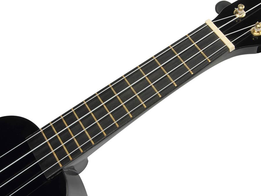 soprano ukulele, black, with bag - Afbeelding 9