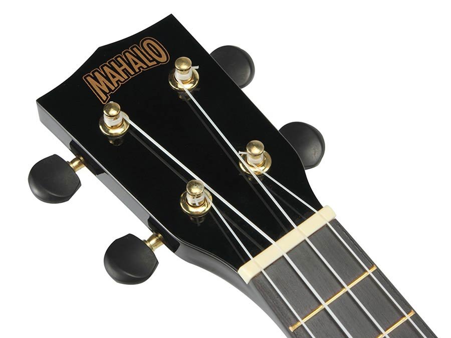 soprano ukulele, black, with bag - Afbeelding 10