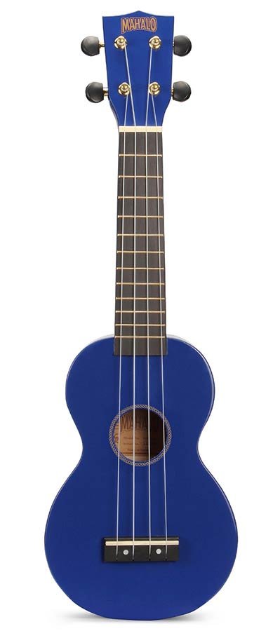soprano ukulele, blue, with bag - Afbeelding 2