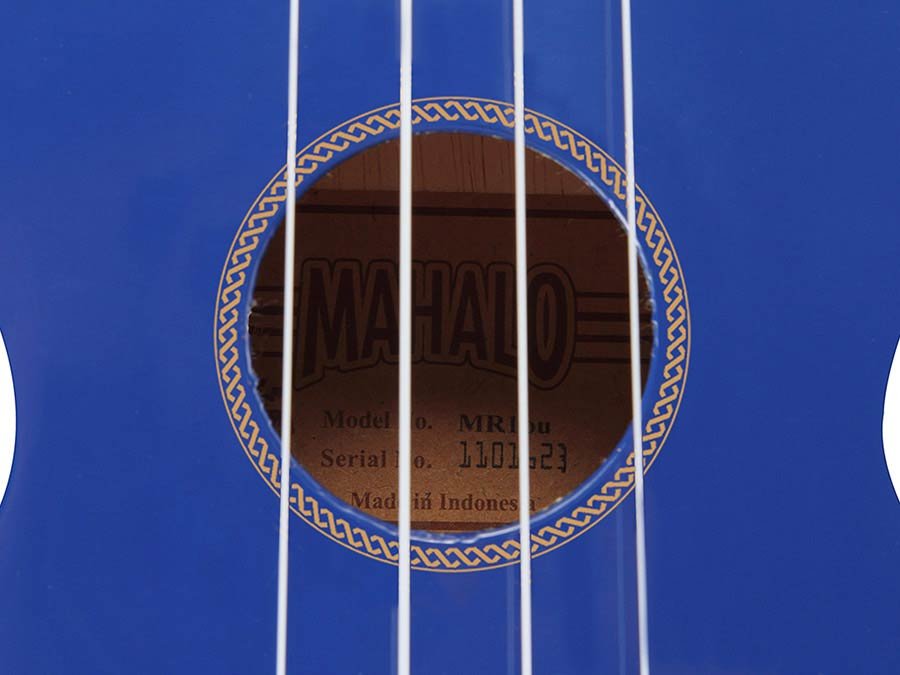 soprano ukulele, blue, with bag - Afbeelding 8