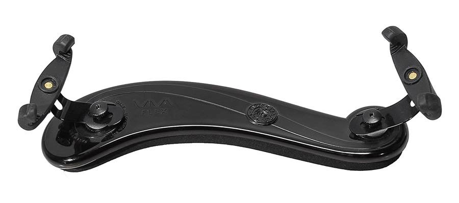 shoulder rest for violin, synthetic materials, black, fits 1/4-1/8