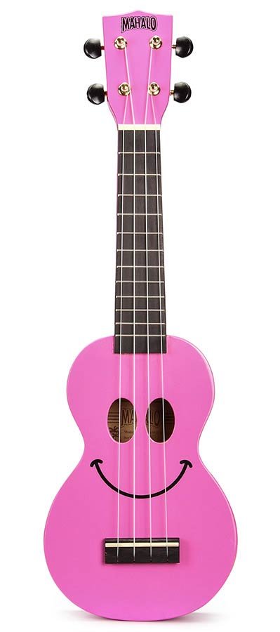 soprano ukulele, pink, with bag - Afbeelding 2