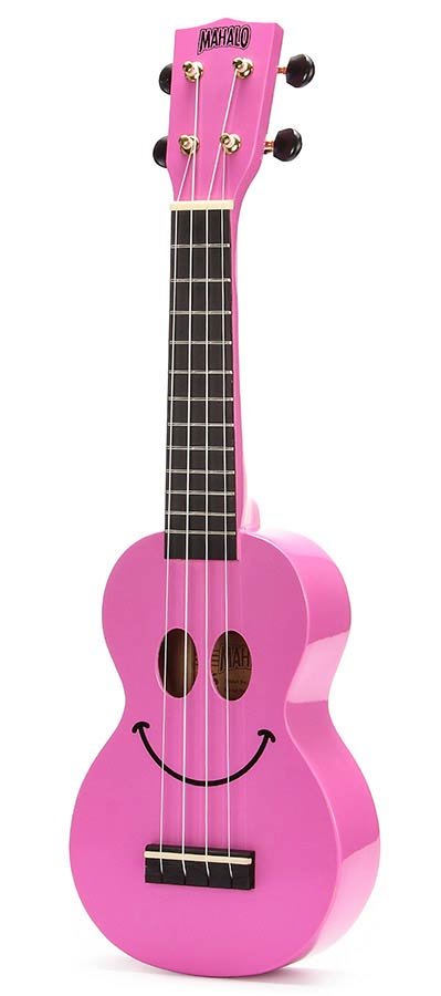 soprano ukulele, pink, with bag - Afbeelding 3