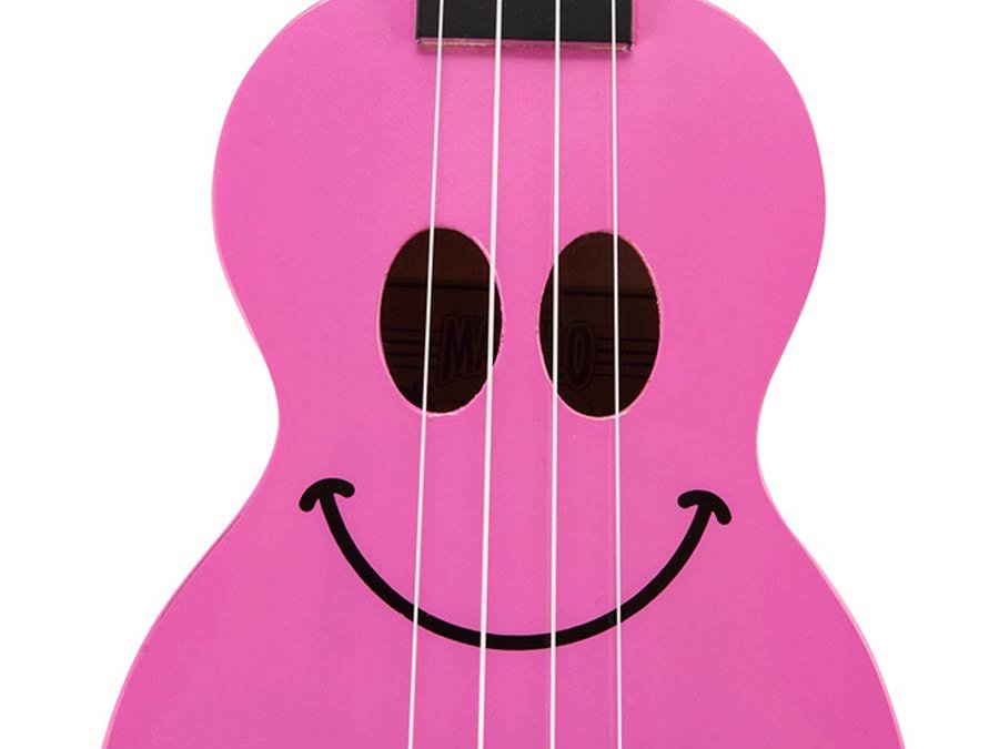 soprano ukulele, pink, with bag - Afbeelding 8