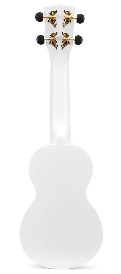 soprano ukulele, white, with bag - Afbeelding 4
