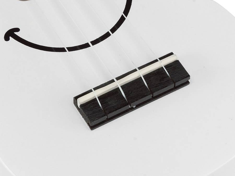 soprano ukulele, white, with bag - Afbeelding 7