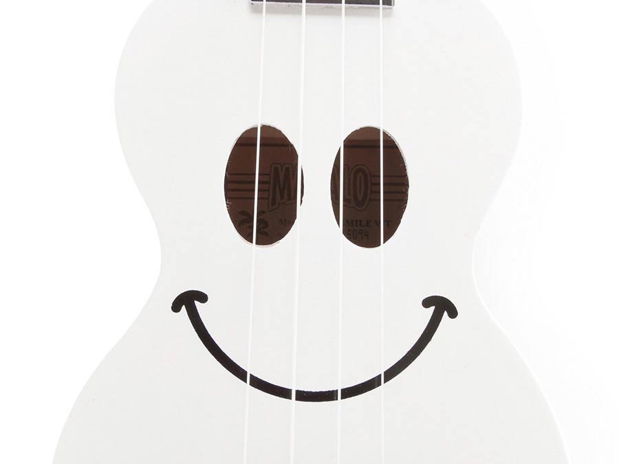 soprano ukulele, white, with bag - Afbeelding 8