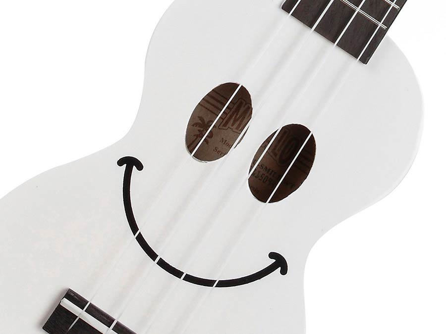 soprano ukulele, white, with bag - Afbeelding 9