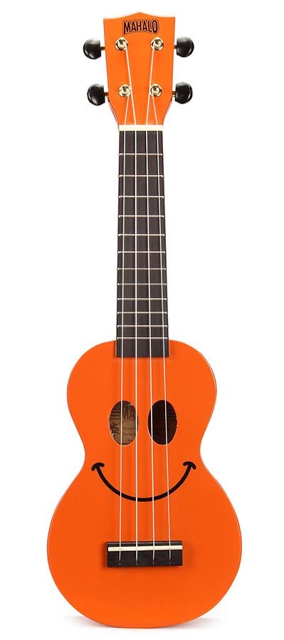 soprano ukulele, orange, with bag - Afbeelding 2