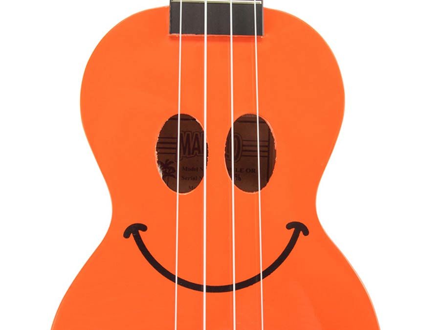 soprano ukulele, orange, with bag - Afbeelding 8