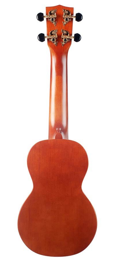 soprano ukulele, transparent brown, matt finish, with bag - Afbeelding 4