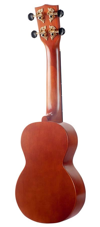 soprano ukulele, transparent brown, matt finish, with bag - Afbeelding 5