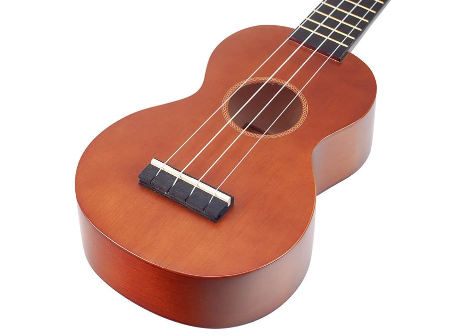 soprano ukulele, transparent brown, matt finish, with bag - Afbeelding 6
