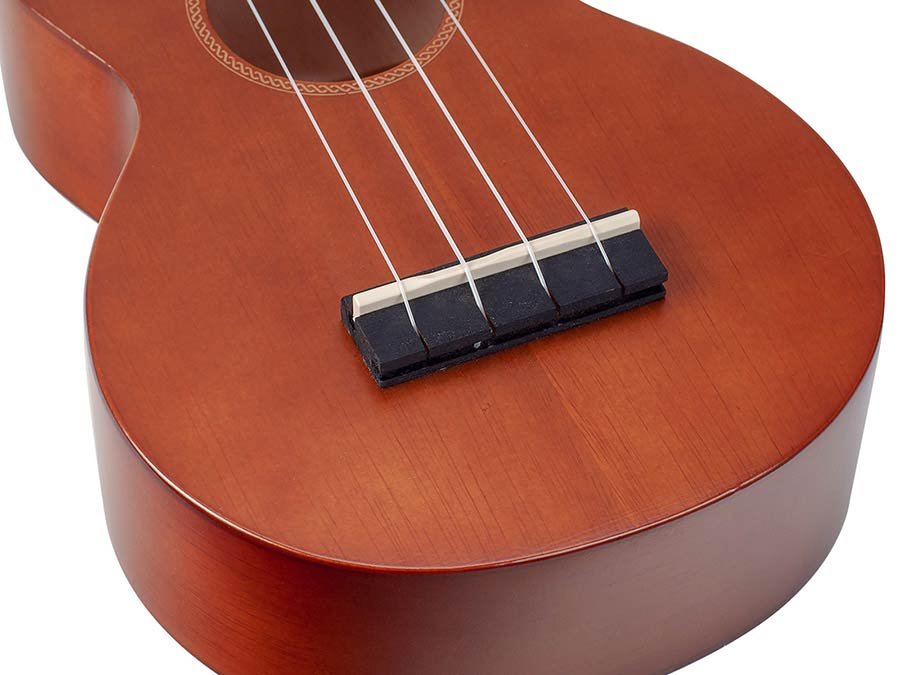 soprano ukulele, transparent brown, matt finish, with bag - Afbeelding 7