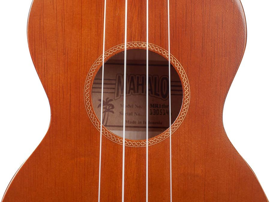 soprano ukulele, transparent brown, matt finish, with bag - Afbeelding 8