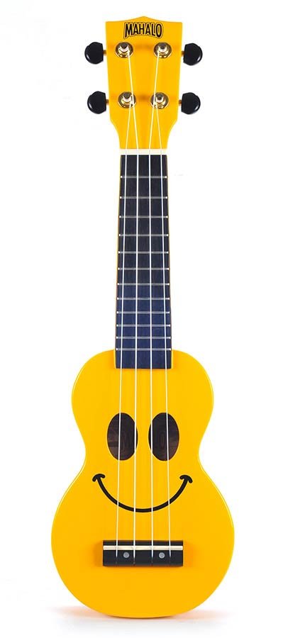 soprano ukulele 47cm scale, yellow, with bag - Afbeelding 3