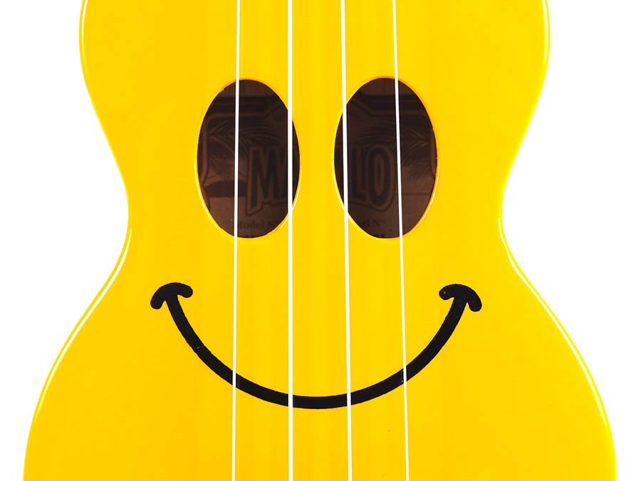 soprano ukulele 47cm scale, yellow, with bag - Afbeelding 8