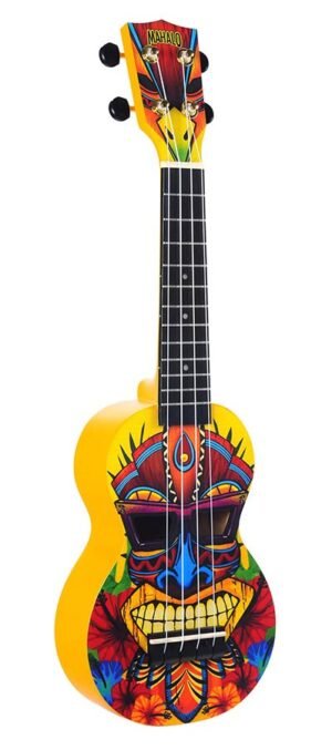 soprano ukulele tiki, with bag