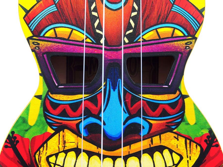 soprano ukulele tiki, with bag - Afbeelding 8