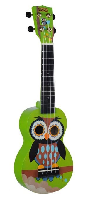 soprano ukulele owl, with bag