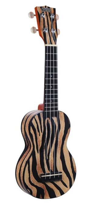 soprano ukulele zebra, with bag