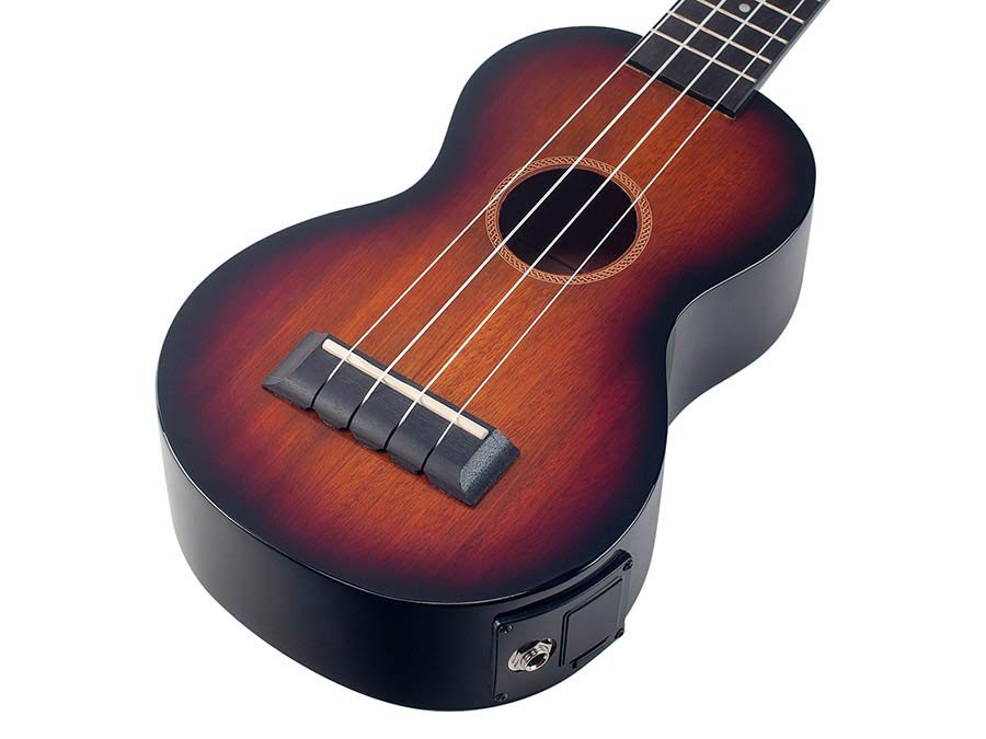 soprano ukulele, 1V+1T (MVT2), 3 tone sunburst, with bag - Afbeelding 6