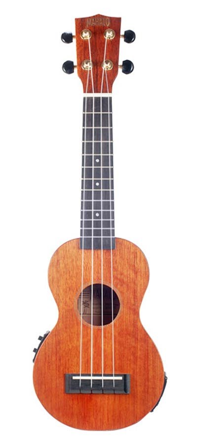 soprano ukulele, 1V+1T (MVT2), vintage natural, with bag - Afbeelding 3