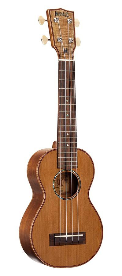 all solid soprano ukulele, toneflow bracing, natural matt finish, with bag and strap