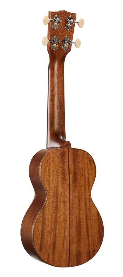 all solid soprano ukulele, toneflow bracing, natural matt finish, with bag and strap - Afbeelding 2