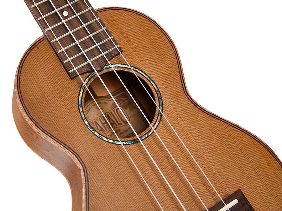 all solid soprano ukulele, toneflow bracing, natural matt finish, with bag and strap - Afbeelding 7