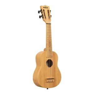 Kala All Solid Bamboo Soprano Ukulele w/ Bag